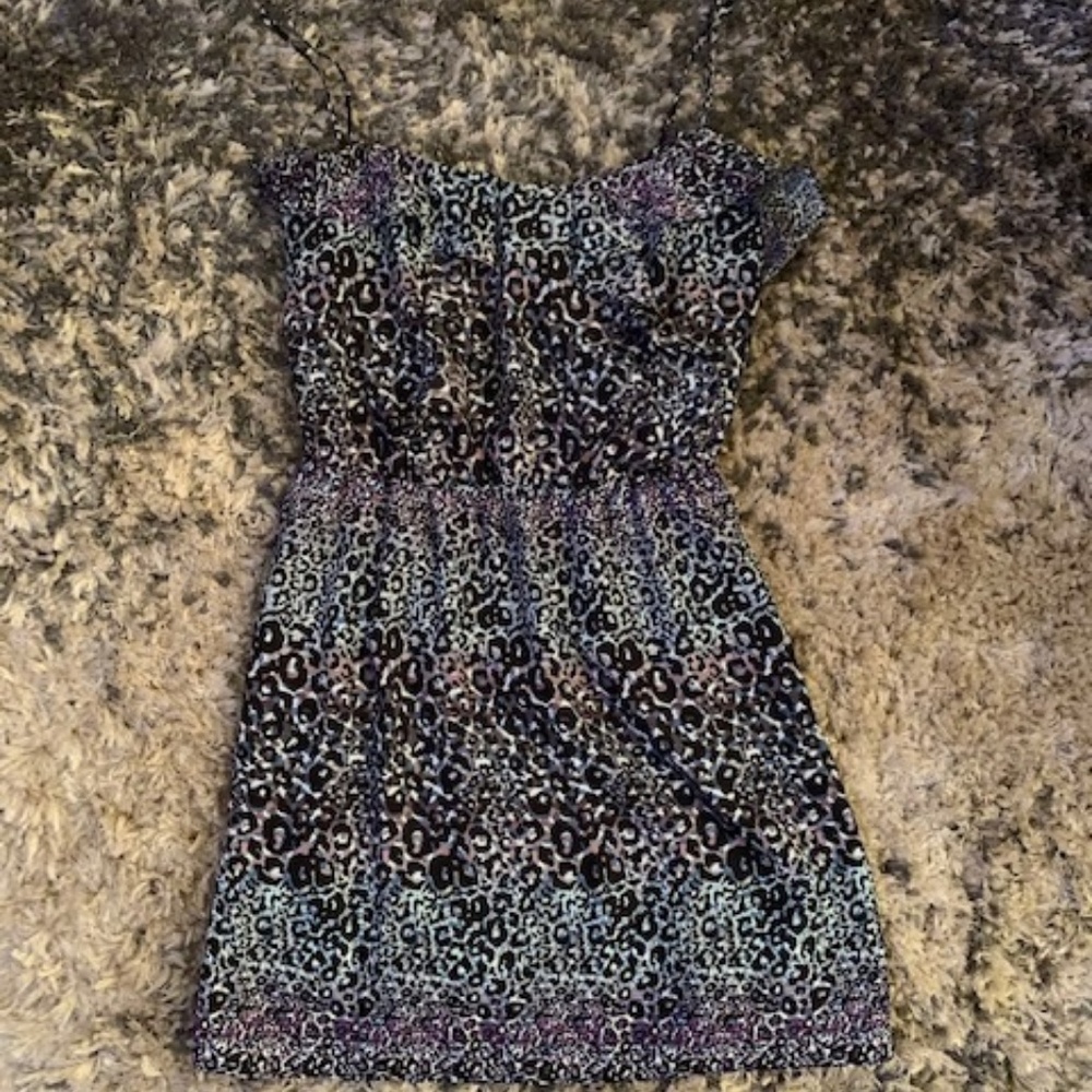 BCBG Leopard Print Dress